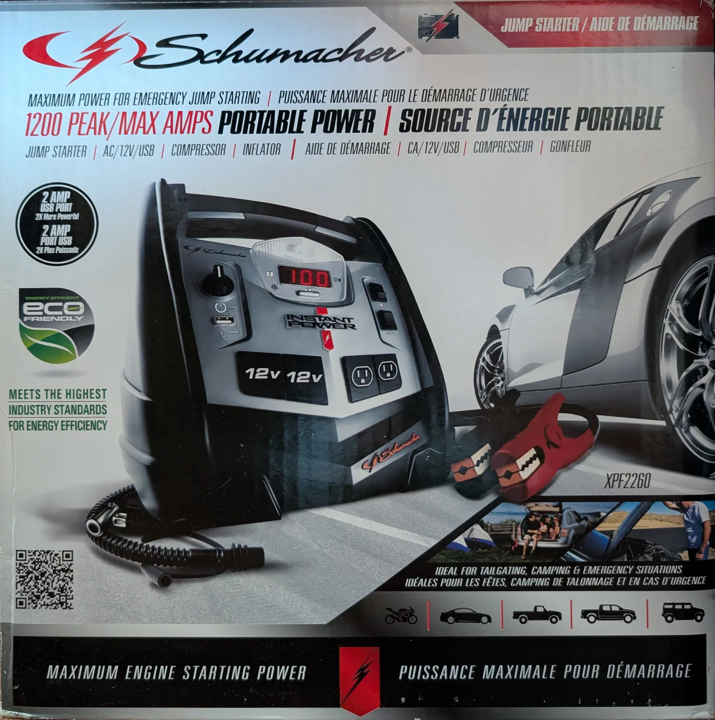 Schumacher Portable Power Station and Jump Starter thumbnail