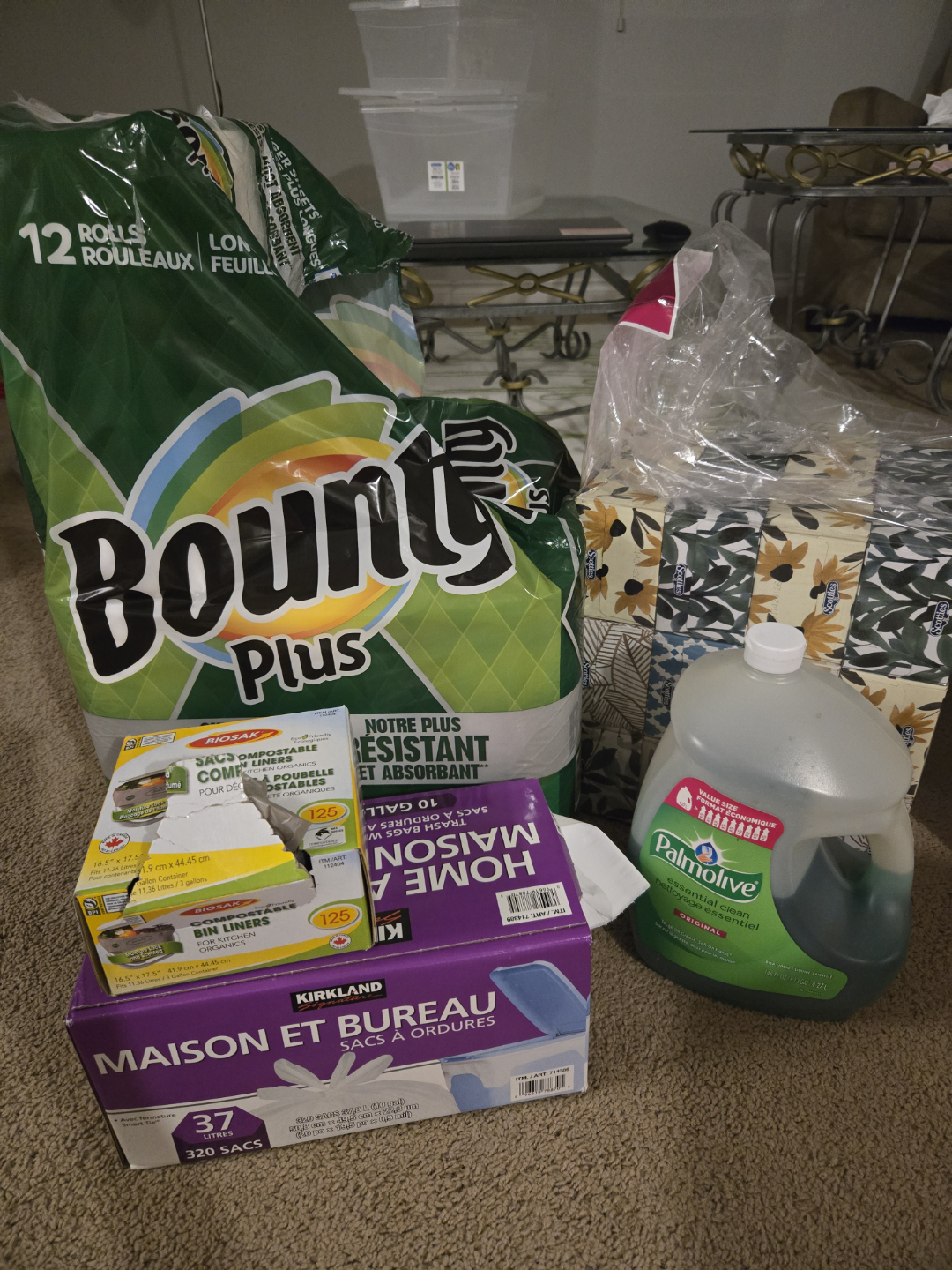 Bulk Household Cleaning & Storage Supplies
