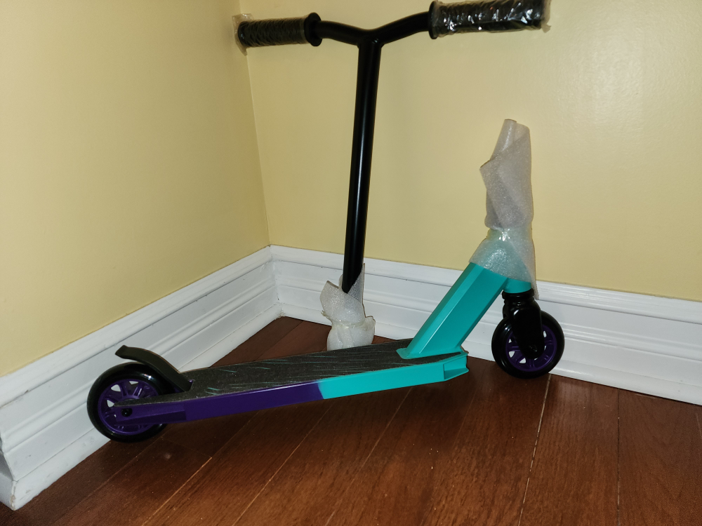 Capix Original RYVT Stunt Scooter - Teal and Purple - photo 2