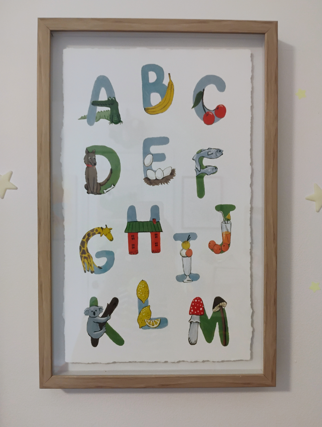 Set of framed alphabet prints - photo 2