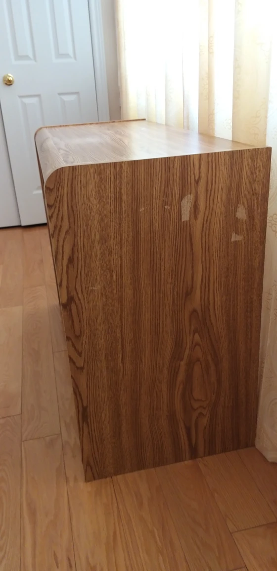 Wooden Desk with Three Drawers - photo 3