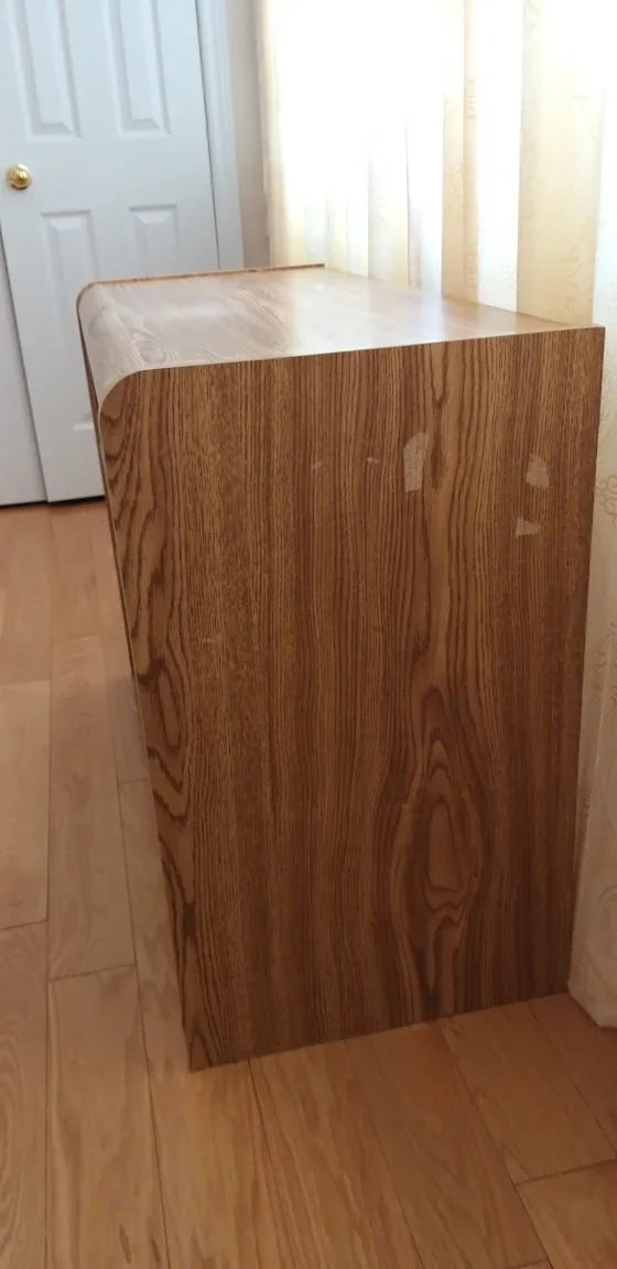 Wooden Desk with Three Drawers image indicator(3)