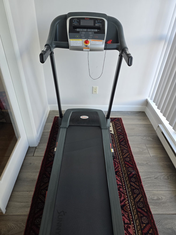 treadmill sunny health tm100