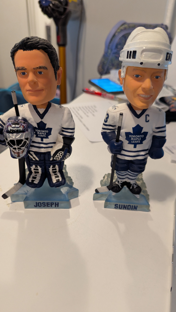 Toronto Maple Leafs Bobbleheads - Joseph and Sundin