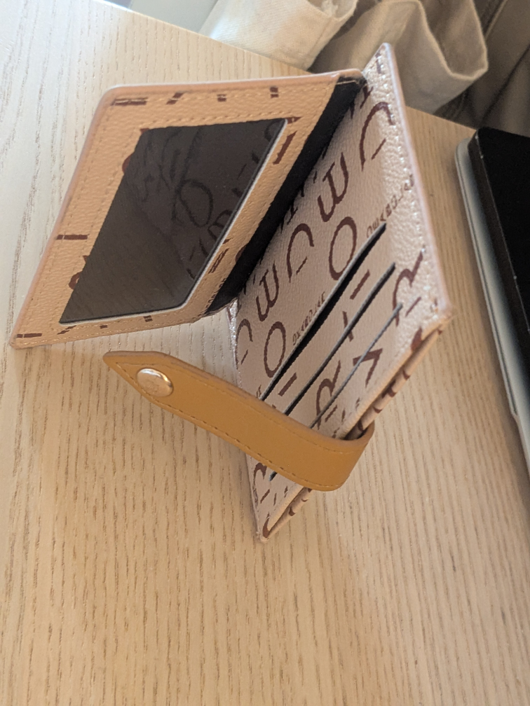 Beige Card Holder - photo 2