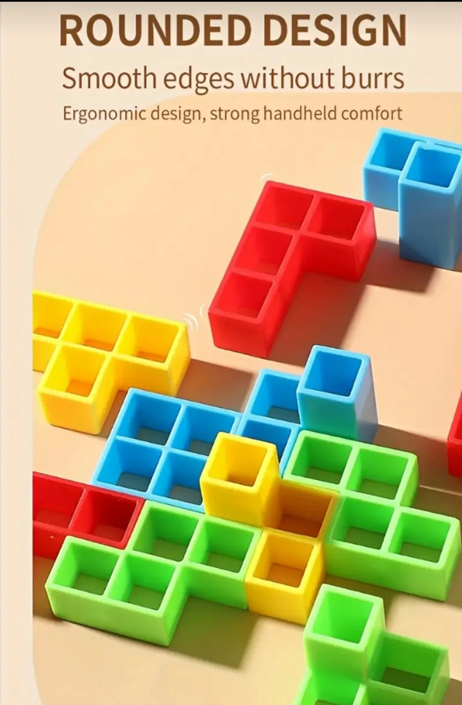 BRAND NEW Stacking Games Balance Blocks Toy 64 Pieces💚 image indicator(2)