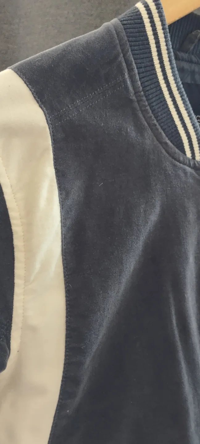 (NEW) American Eagle Honestly Blue Suede Jacket Jacket image indicator(4)