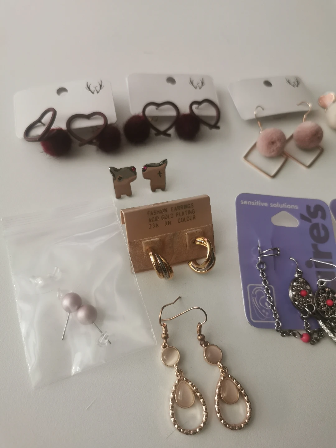 Bundle of 11 pairs of earrings - photo 3