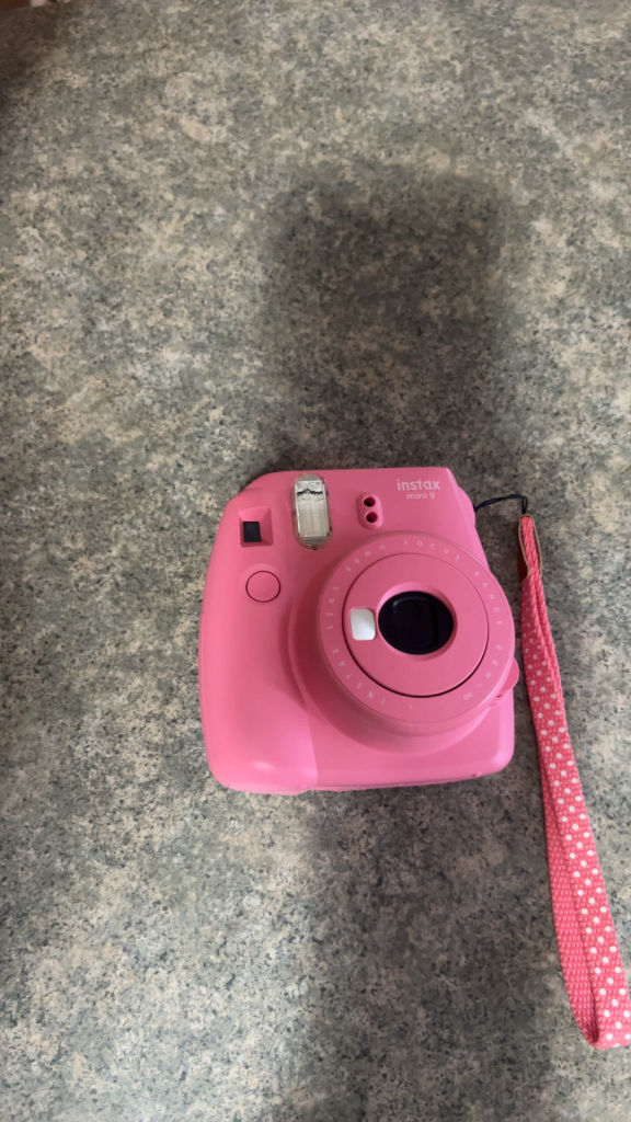 Pink Instax Mini 9 Instant Camera