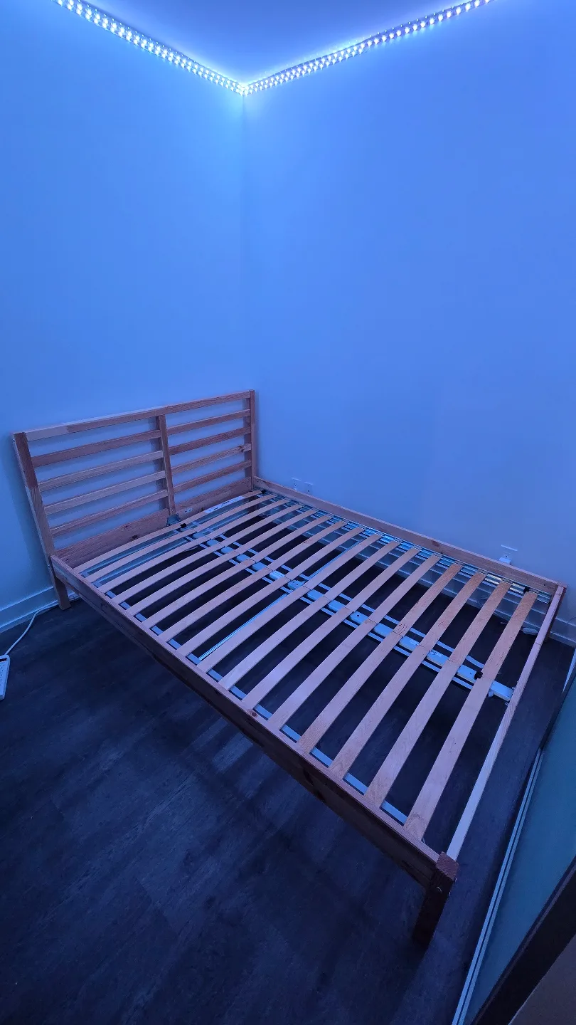 Full-size Mattress and IKEA Bed Frame image indicator(3)
