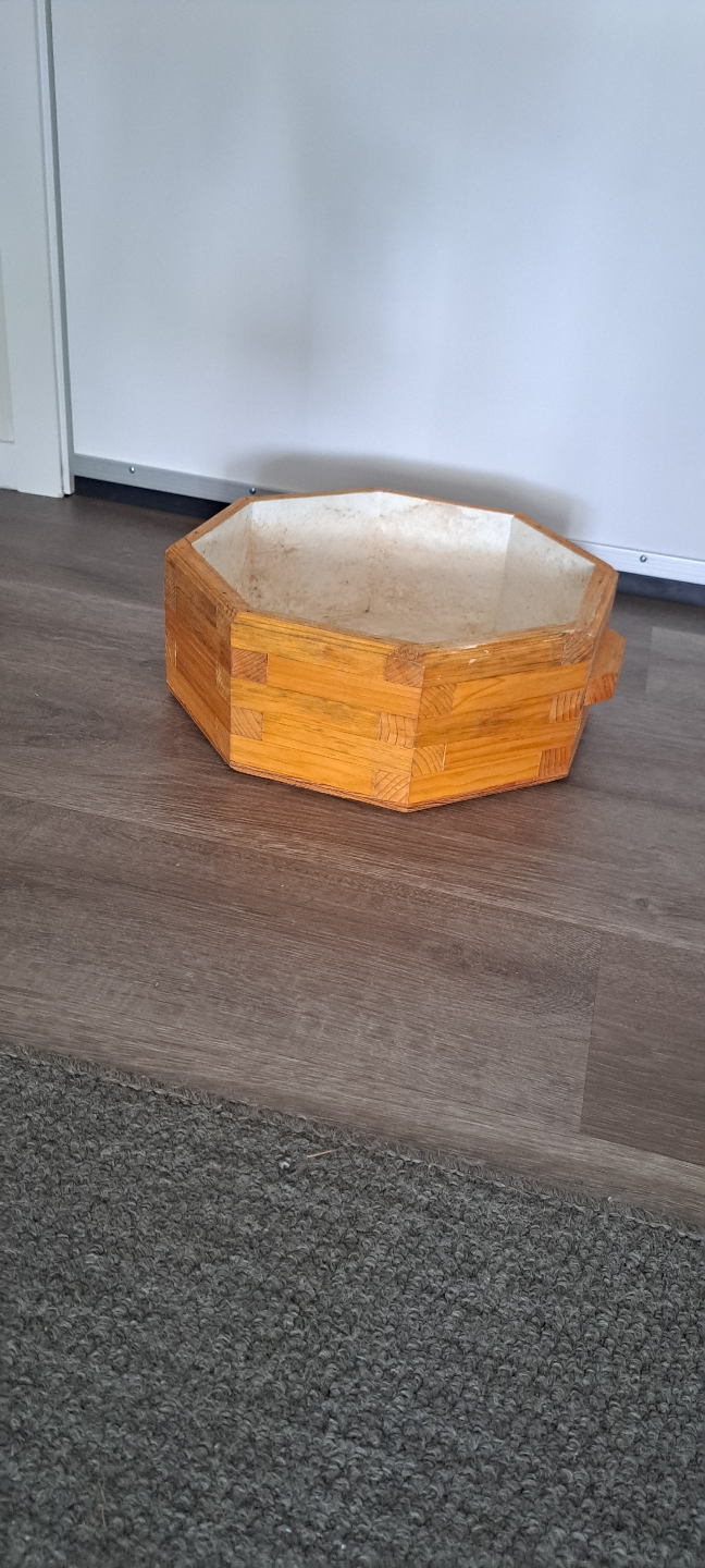 Octagonal Wooden Planter