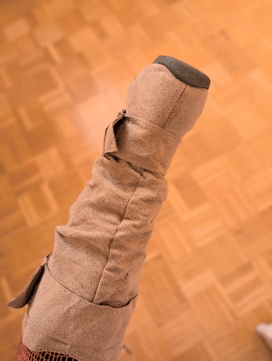 Women's  Light Taupe Slouch Boots 💚 image indicator(7)