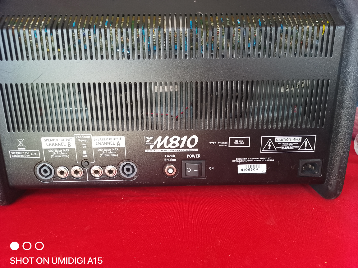 10-Channel Mixer Amplifier - XM810 - photo 2