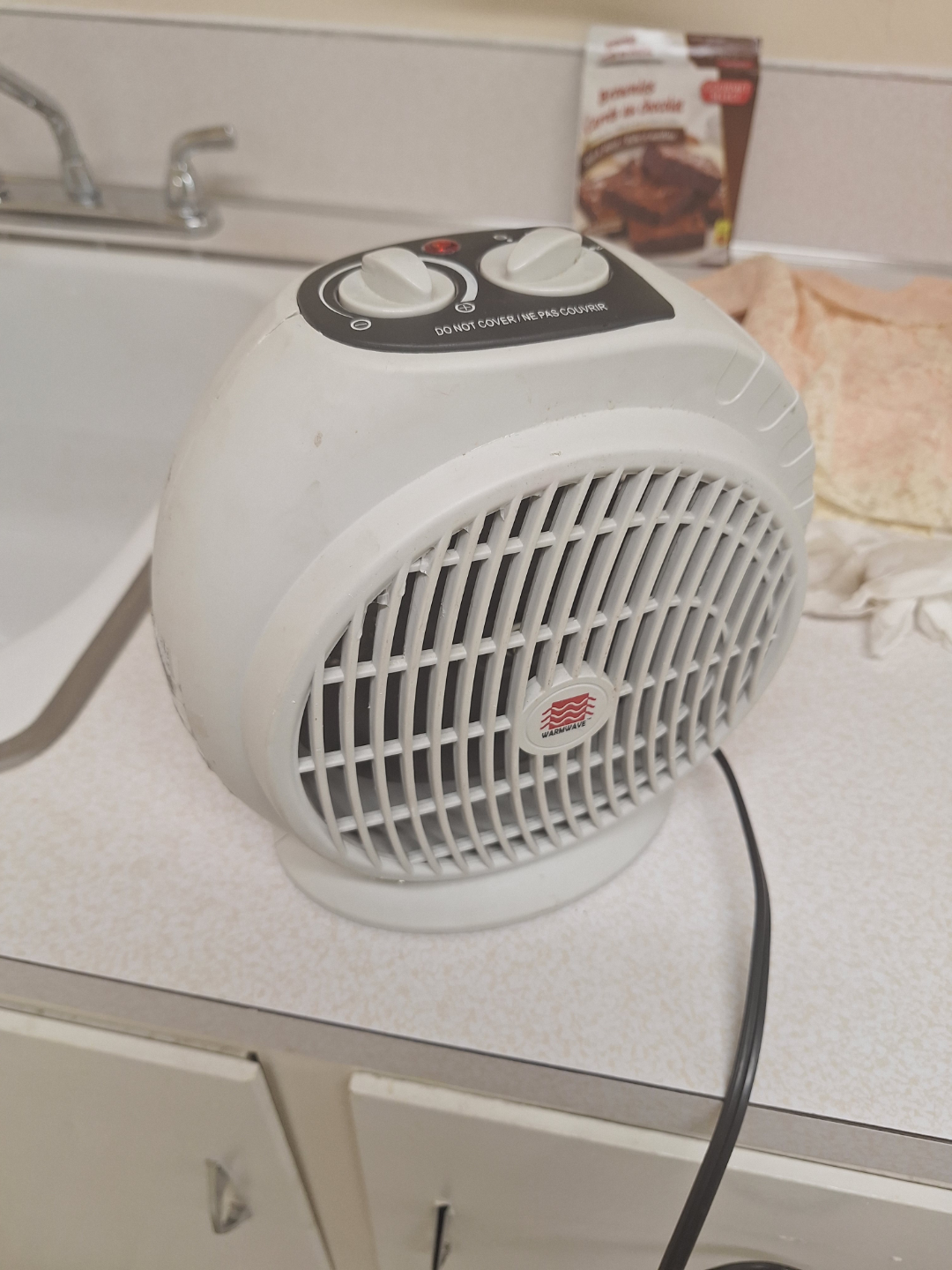 Warmwave 1500-Watt Electric Fan Heater - photo 2