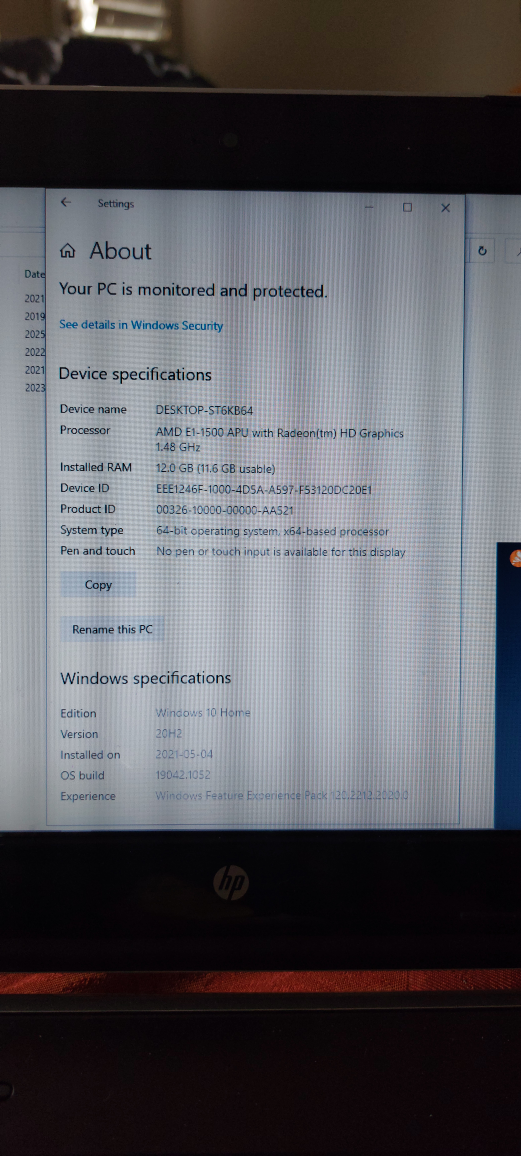 HP Stream 11.5 inch Laptop - Windows 10 - photo 3