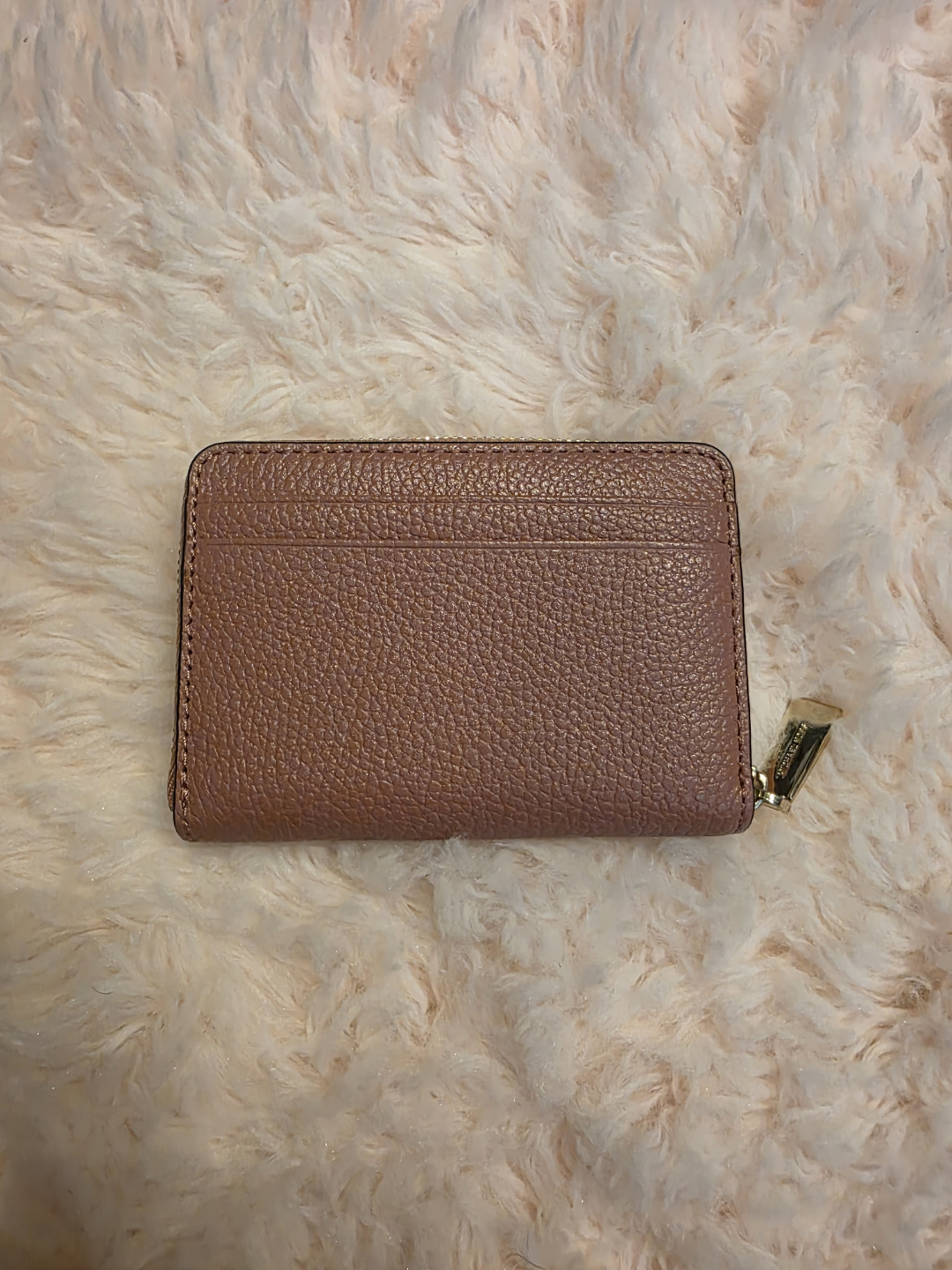 Michael Kors Pink Leather Zip-Around Wallet - photo 2