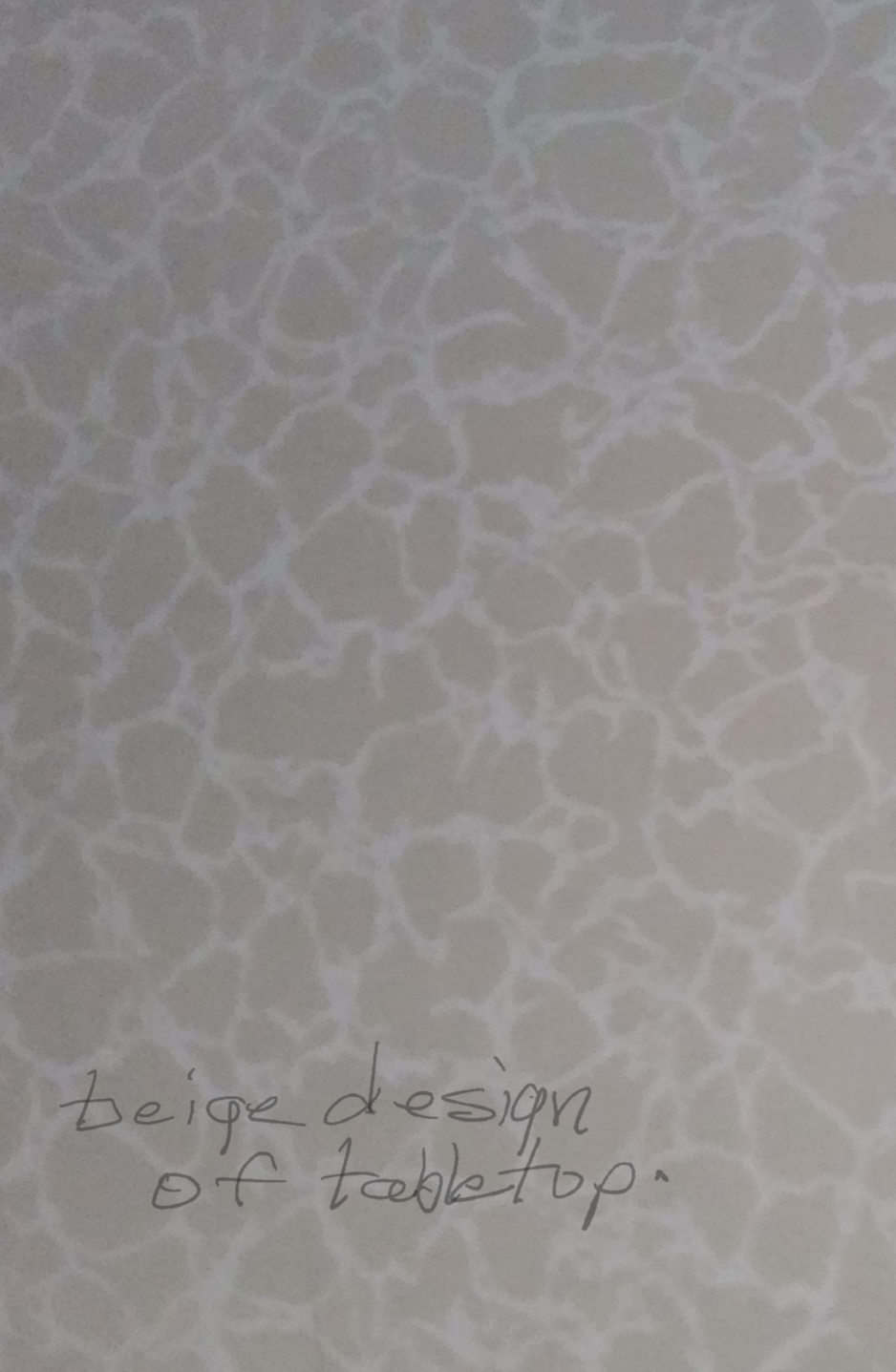 Foldable Table - Beige Top - photo 2