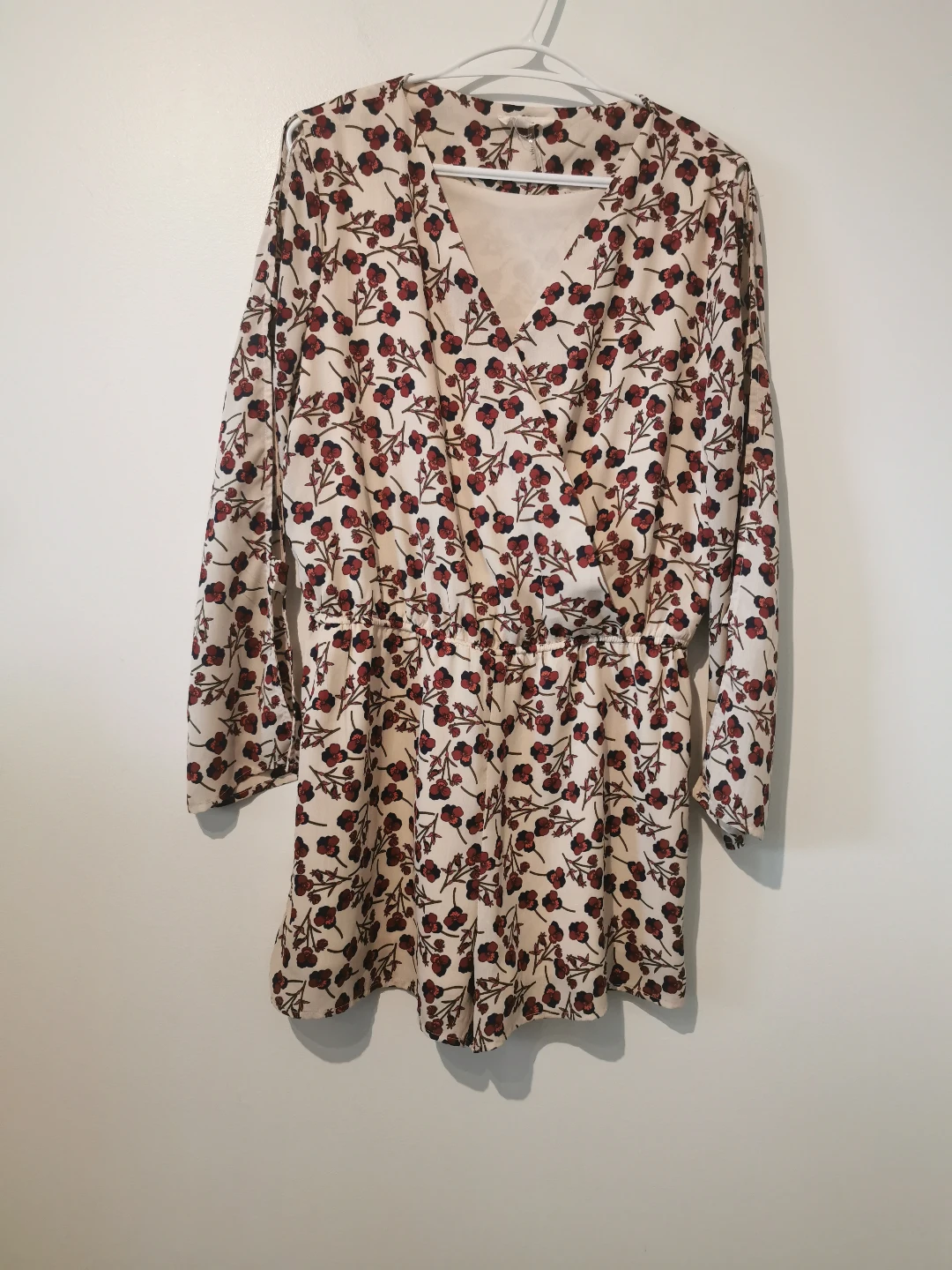 Anthropologie entro Floral Print Romper - Size Medium - photo 2