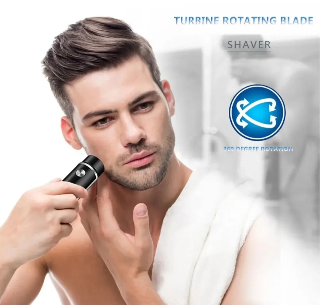 Portable Electric Shaver - Rechargeable Mini Razor image indicator(5)