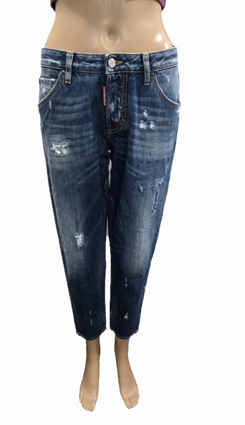 Women's Dsquared2 Hockney Jeans Size 2-4/24-25 image indicator(5)