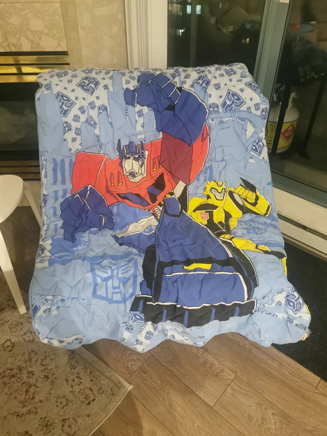 Super Mario Odyssey & Transformers Twin-Size Blankets image indicator(3)