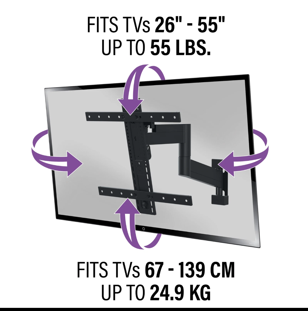 SANUS wall mount 26"-55"