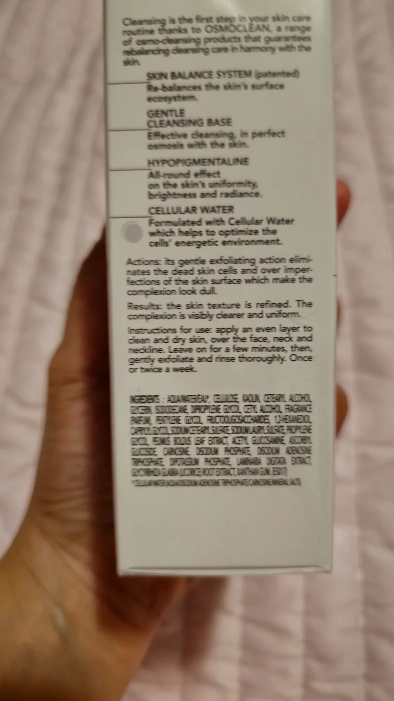 Institut Esthederm OsmoClean Lightening Buffing Mask 75ml image indicator(5)