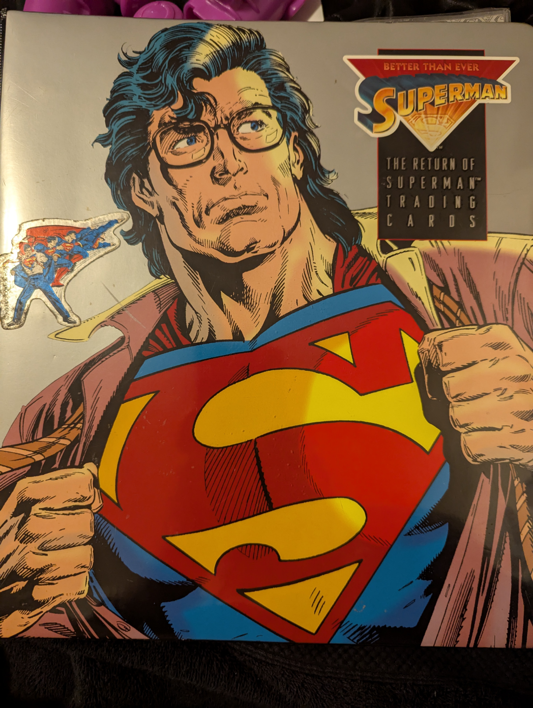 DC Comics Superman Trading Cards Death of Superman - photo 5