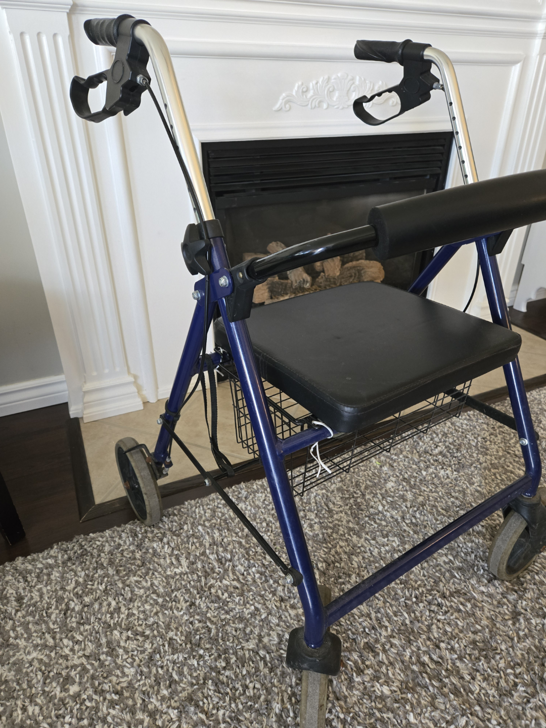 Rollator Walker with Seat and Basket - photo 2