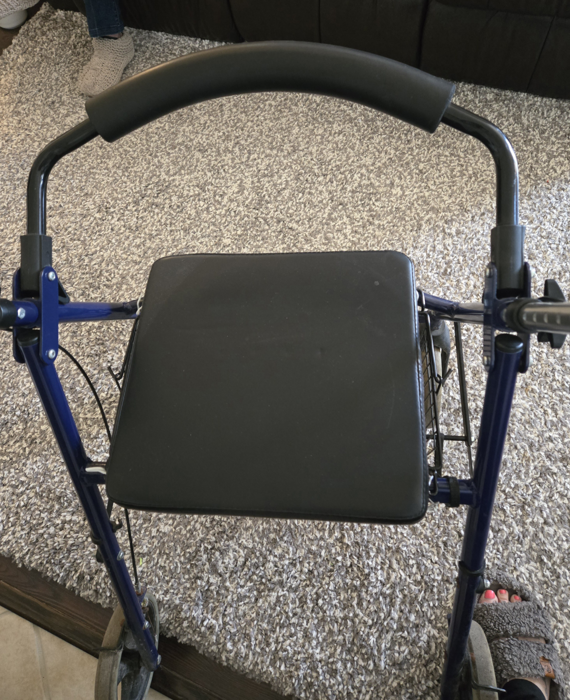 Rollator Walker with Seat and Basket - photo 3