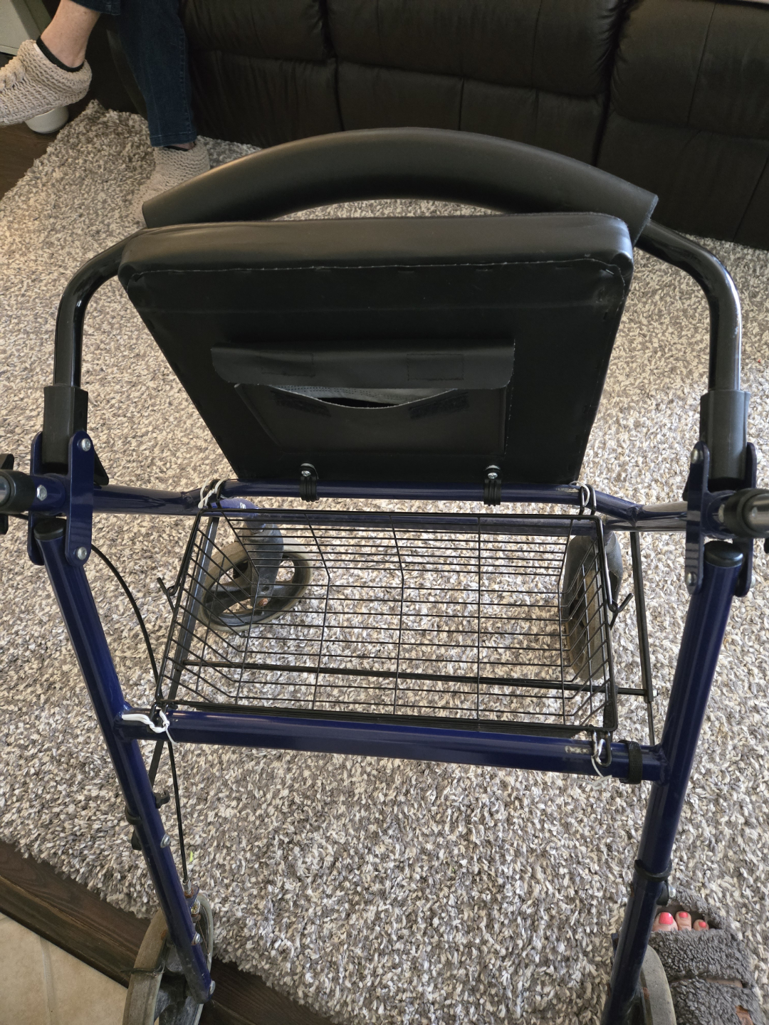Rollator Walker with Seat and Basket - photo 4