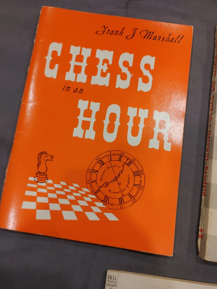 Vintage chess and cars game strategy books image indicator(3)