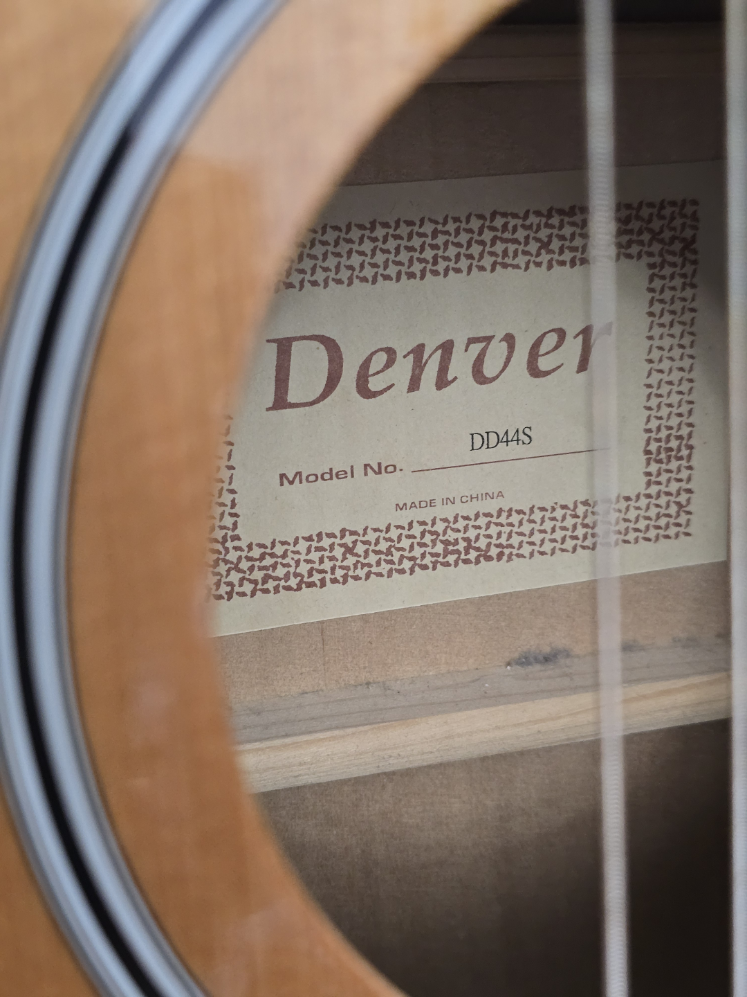 Denver DD44S Acoustic Guitar - photo 2