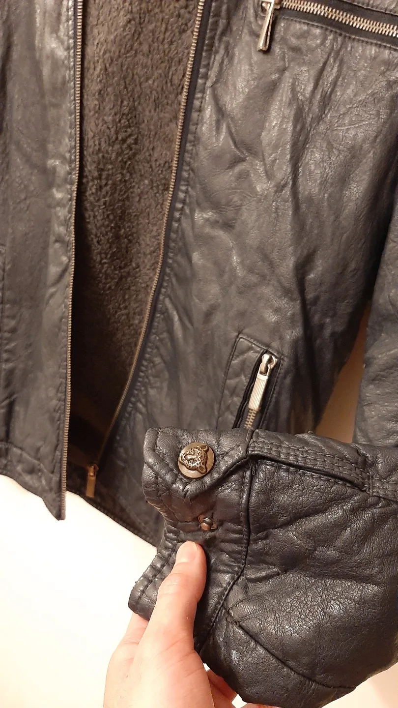 Men's Black Jacket with Hood image indicator(3)