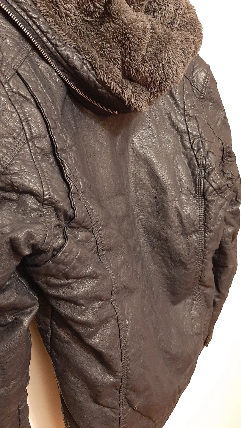 Men's Black Jacket with Hood image indicator(10)