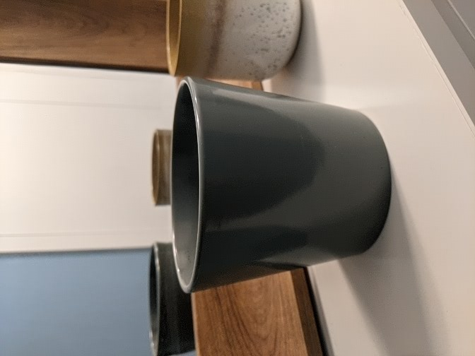 3 Modern Ceramic Planters - $5 each - photo 2