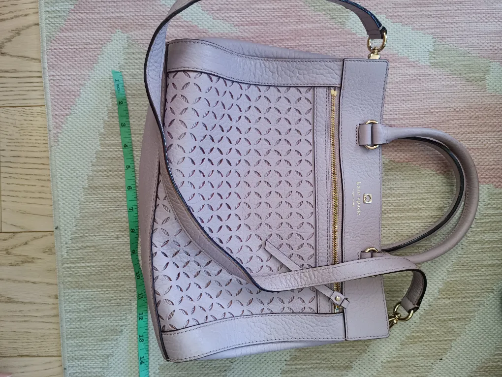 Kate Spade New York Lilac Leather Handbag thumbnail
