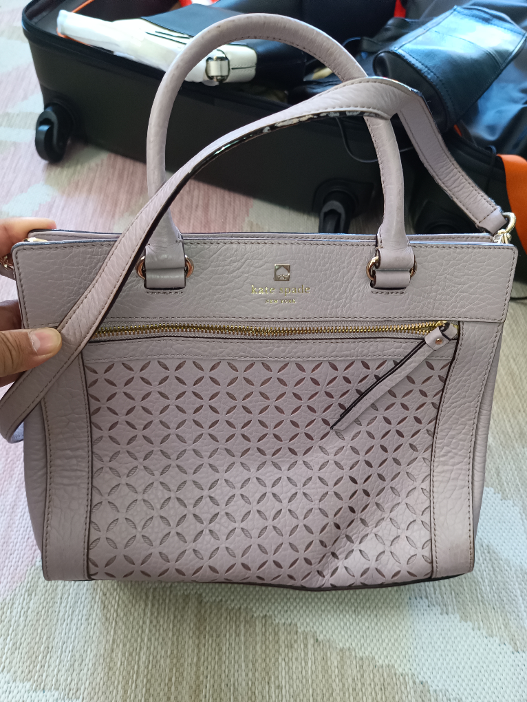 Kate Spade New York Lilac Leather Handbag - photo 3