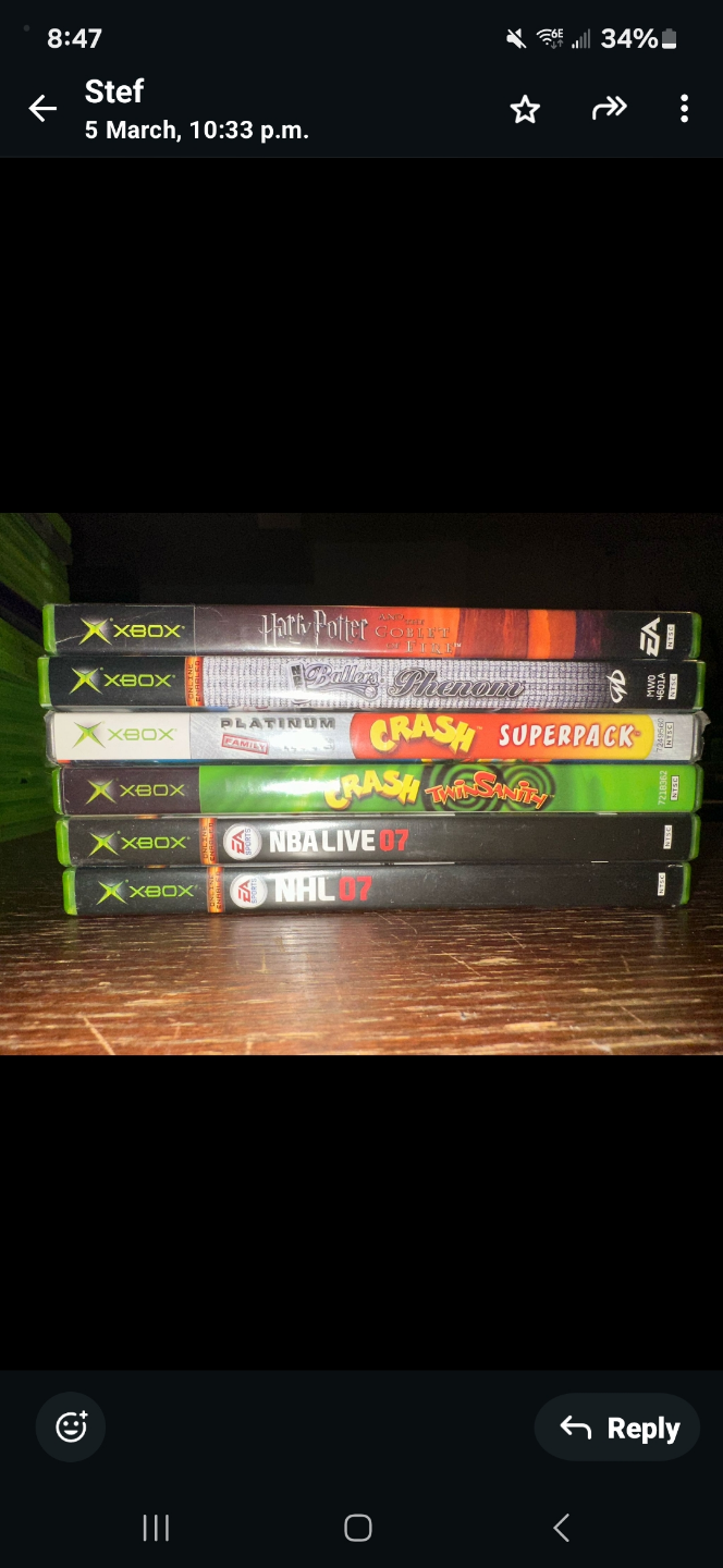 Lot of 6 Xbox Games