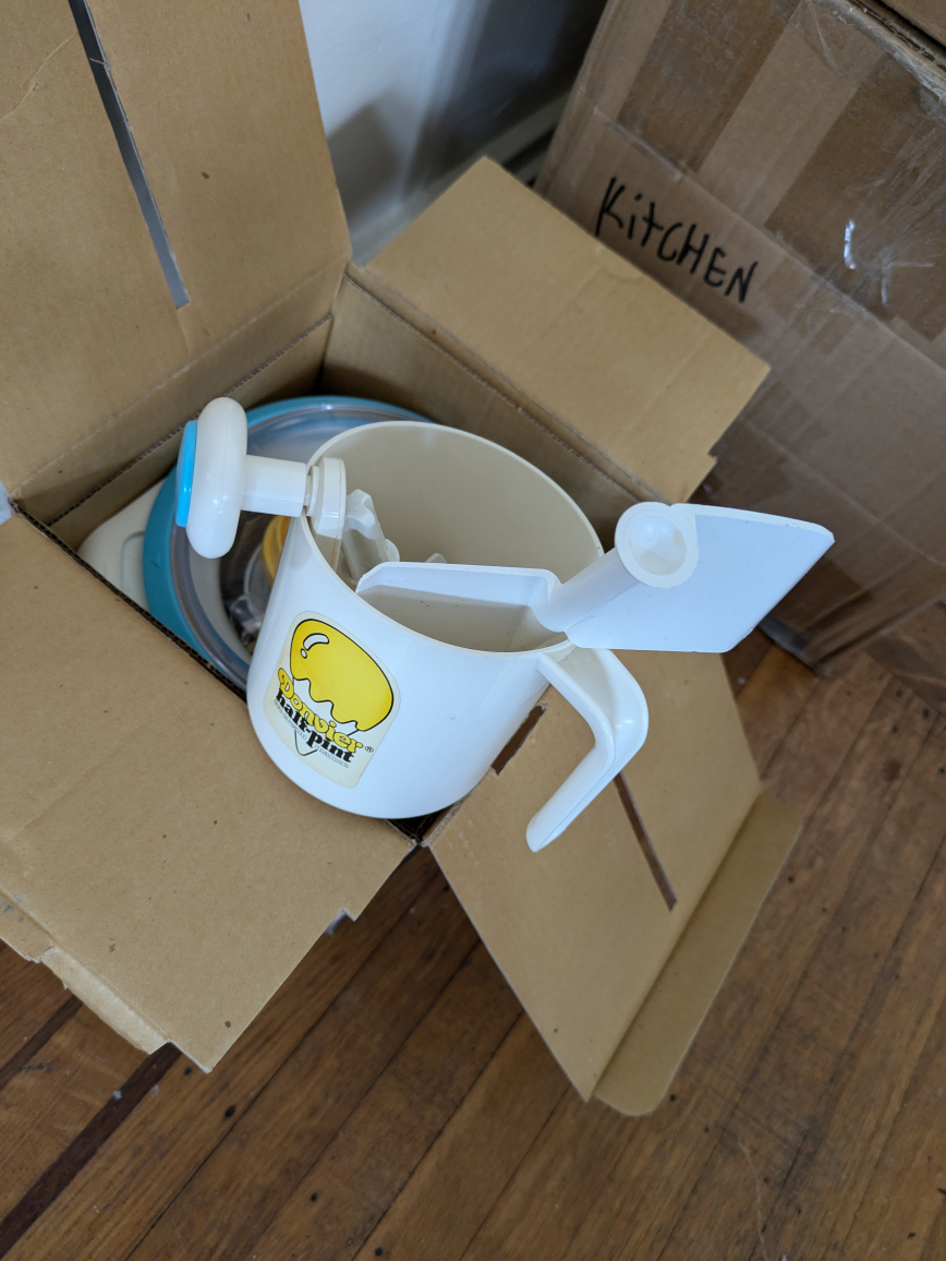 Ice Cream Maker 💚 Hand Crank - photo 3