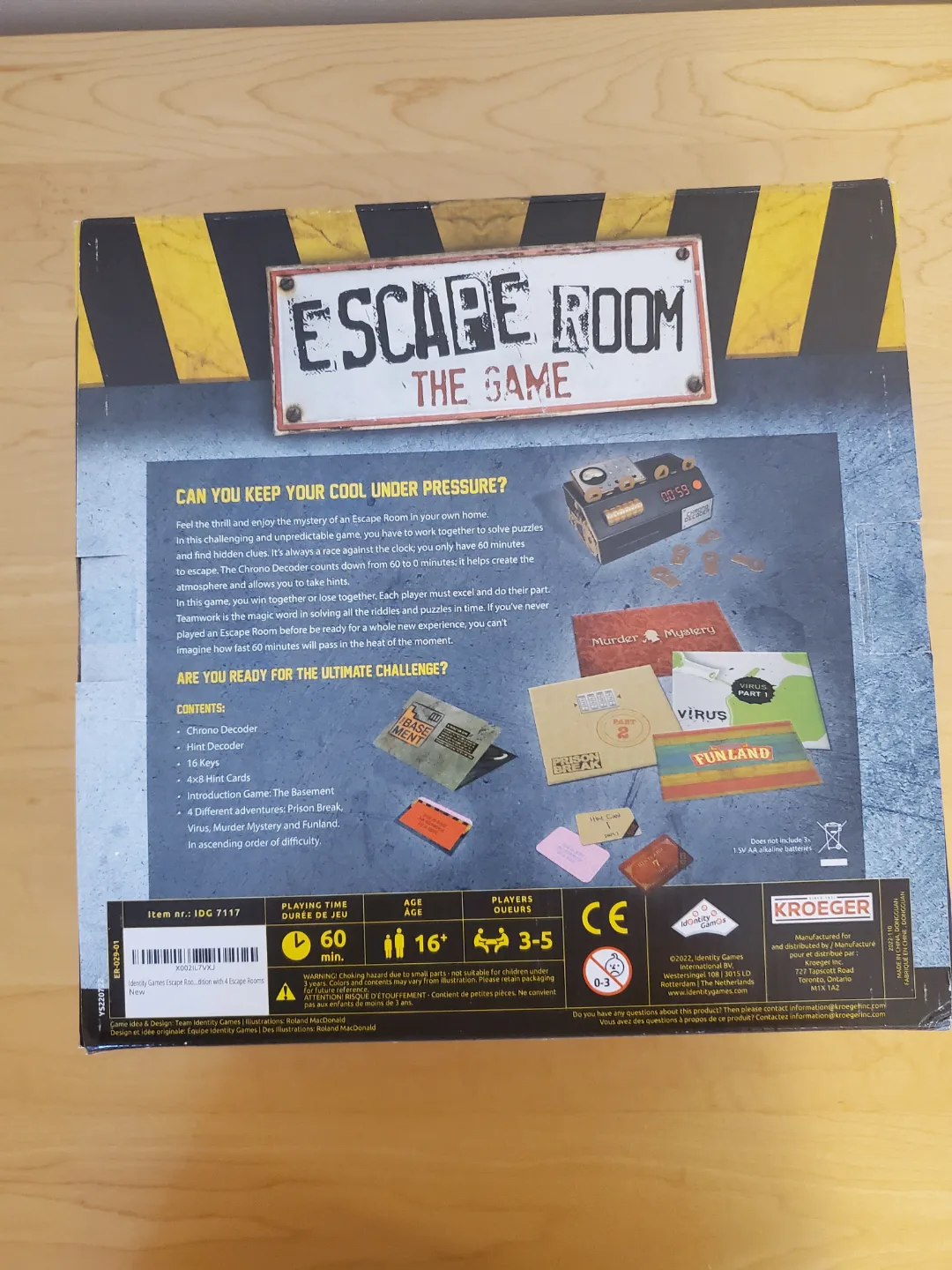 Escape Room The Game Board Game image indicator(2)