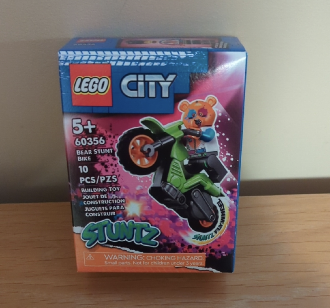 LEGO City Bear Stunt Bike 60356