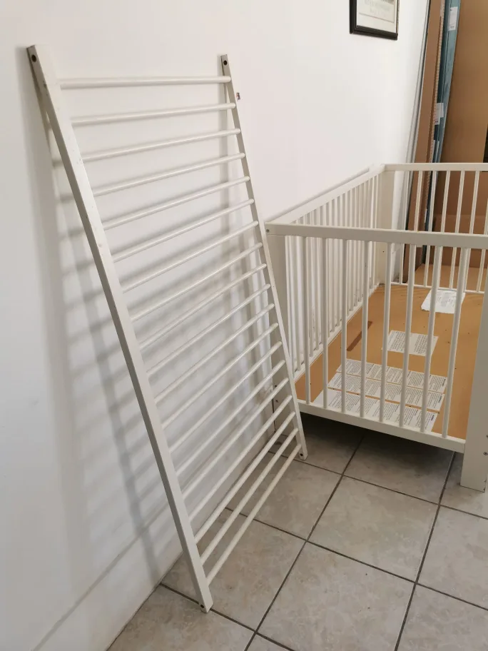 FREE IKEA Sundvik Convertible Crib & Toddler Rail image indicator(2)