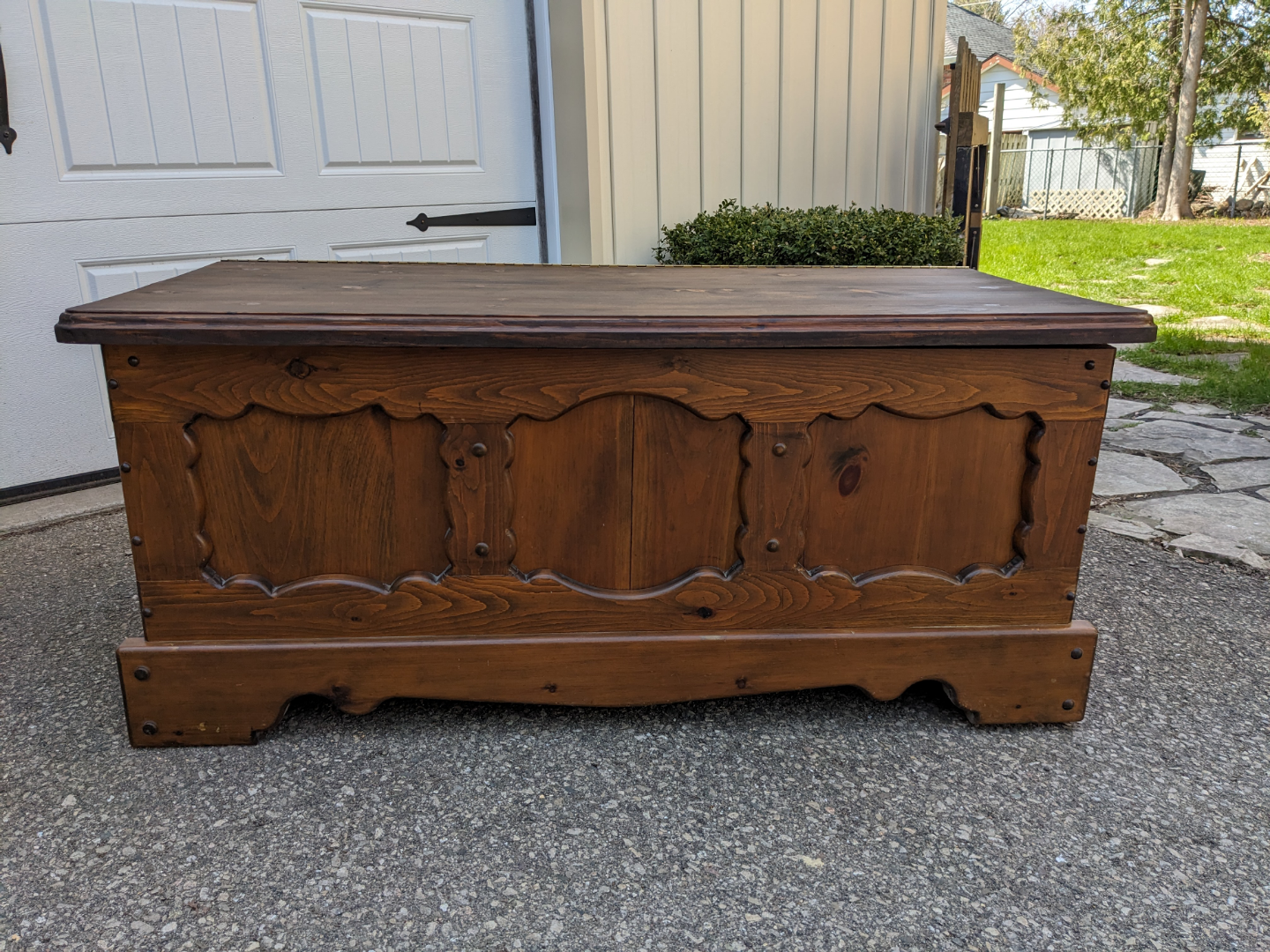 Large Solid Pine Cedar Lined Chest