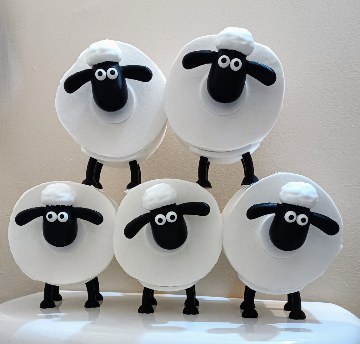 Sheep Toilet Paper Roll Holder - photo 3