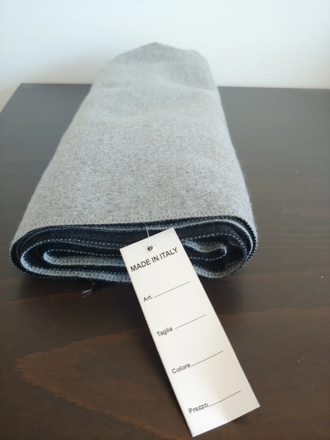 New Grey and dark grey Blend Scarf thumbnail