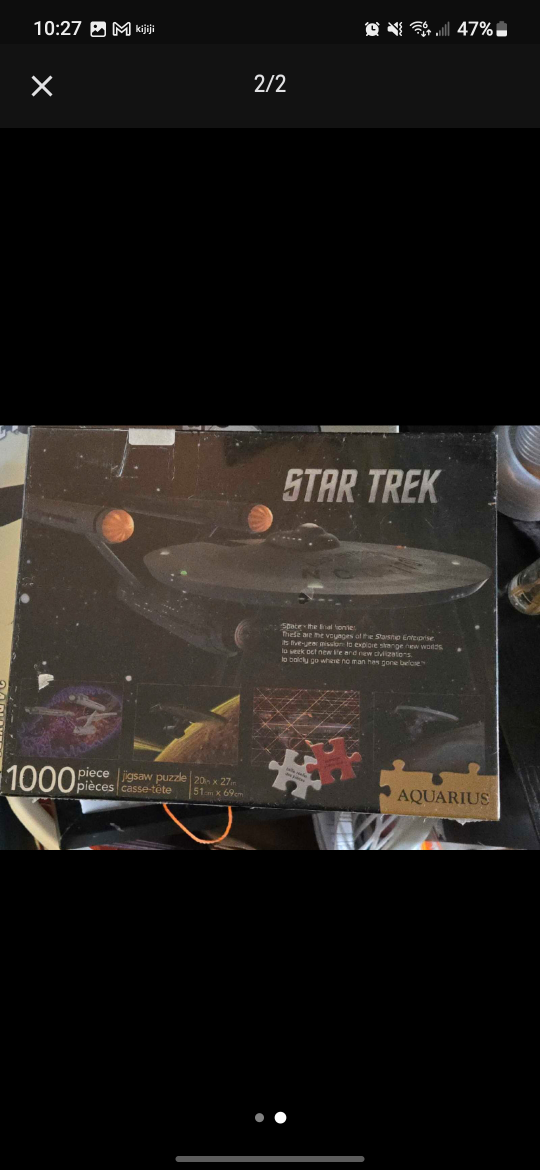 Star Trek U.S.S. Enterprise 1000 Piece Jigsaw Puzzle - photo 2