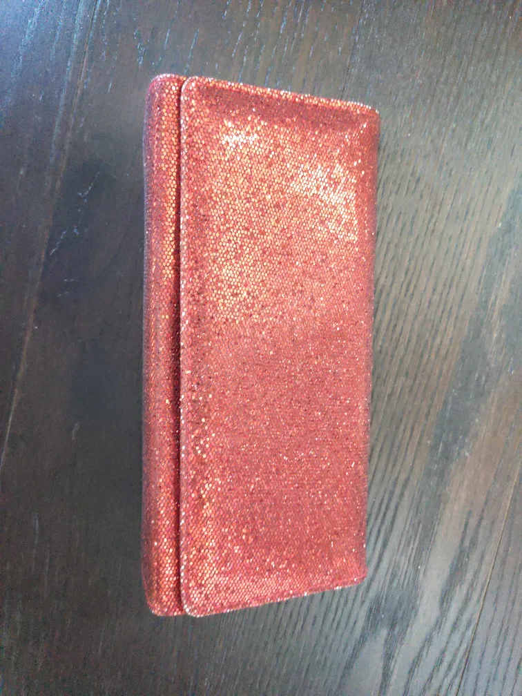 Red Glitter Evening Clutch 🥕 image indicator(2)