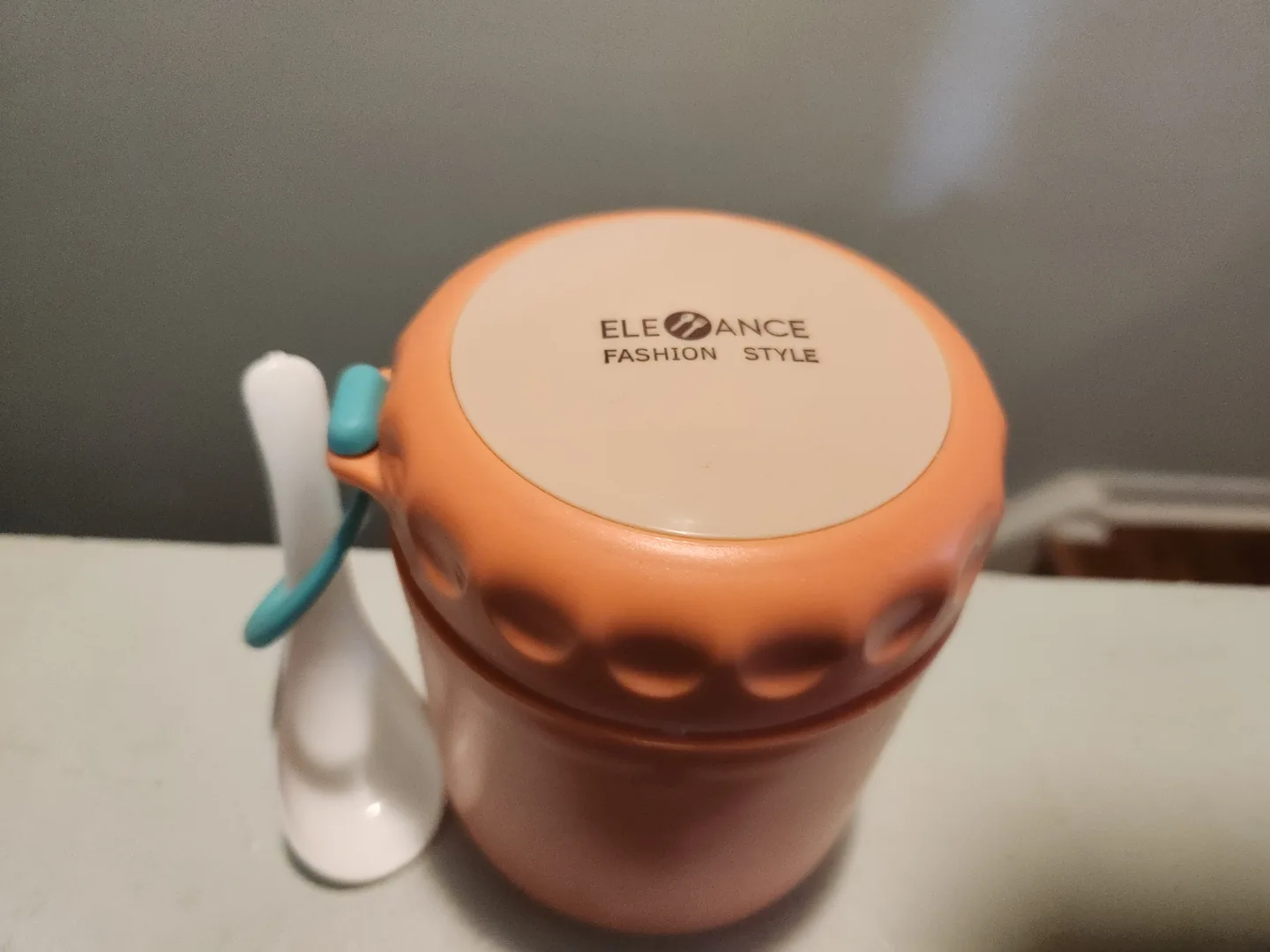 ELEANCE Fashion Style Insulated Food Jar with Spoon image indicator(2)