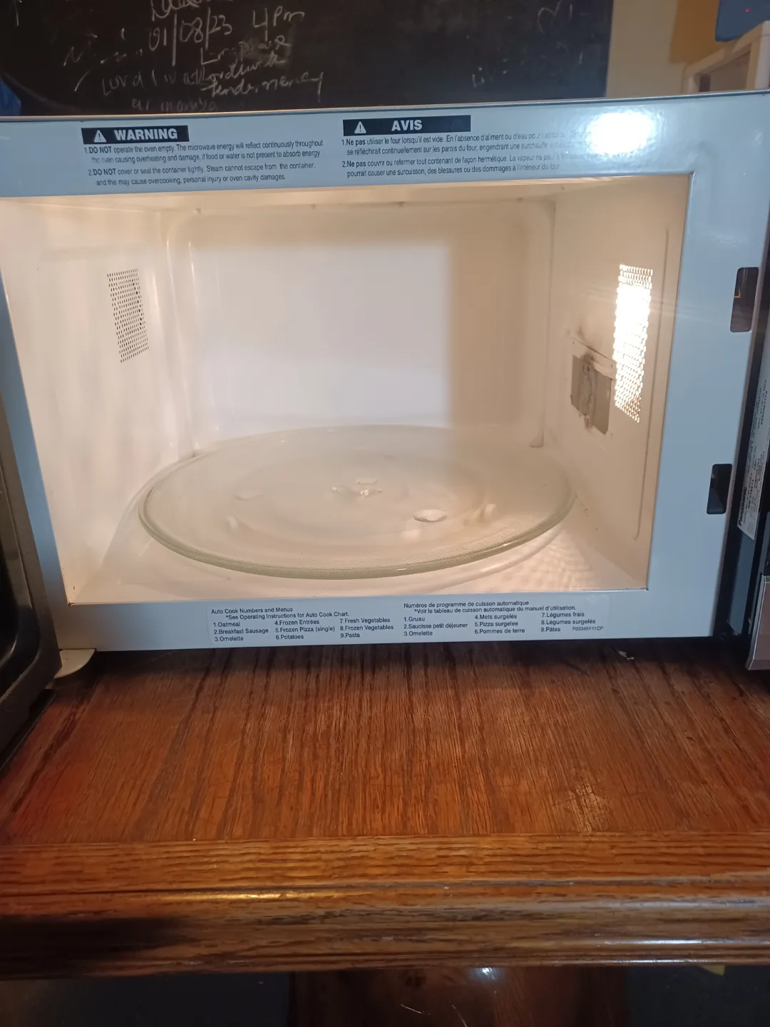 Panasonic 1200W countertop microwave image indicator(7)